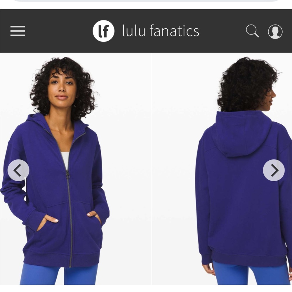 lululemon athletica all yours  Full-Zip Hoodie